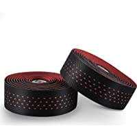 Dewanxin Cinta para Manillar-Cinta para Manillar de Bicicleta Resistente al Desgarre-Tapas Laterales y Bandas Adhesivas…